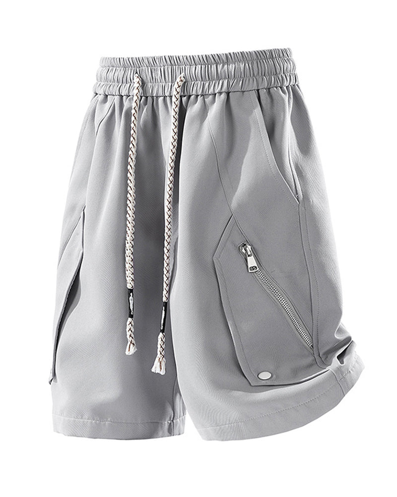 M-8XL All-match Loose Breathable Beach Tooling Shorts