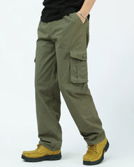 Big & Tall Men's Casual Tooling Straight Pants M-5XL