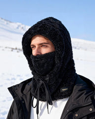 Thickened Scarf Mask Integrated Ear Protection And Windproof Cap