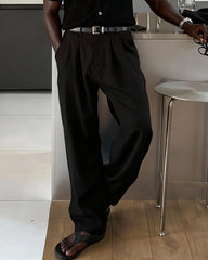 Big & Tall Men's Light Linen Casual Trousers M-2XL