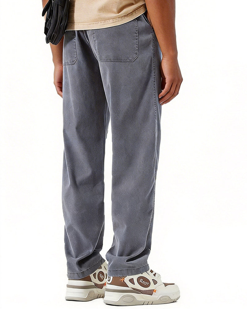 M-5XL Summer Ultra-thin Tencel Jeans Ice Silk Trousers