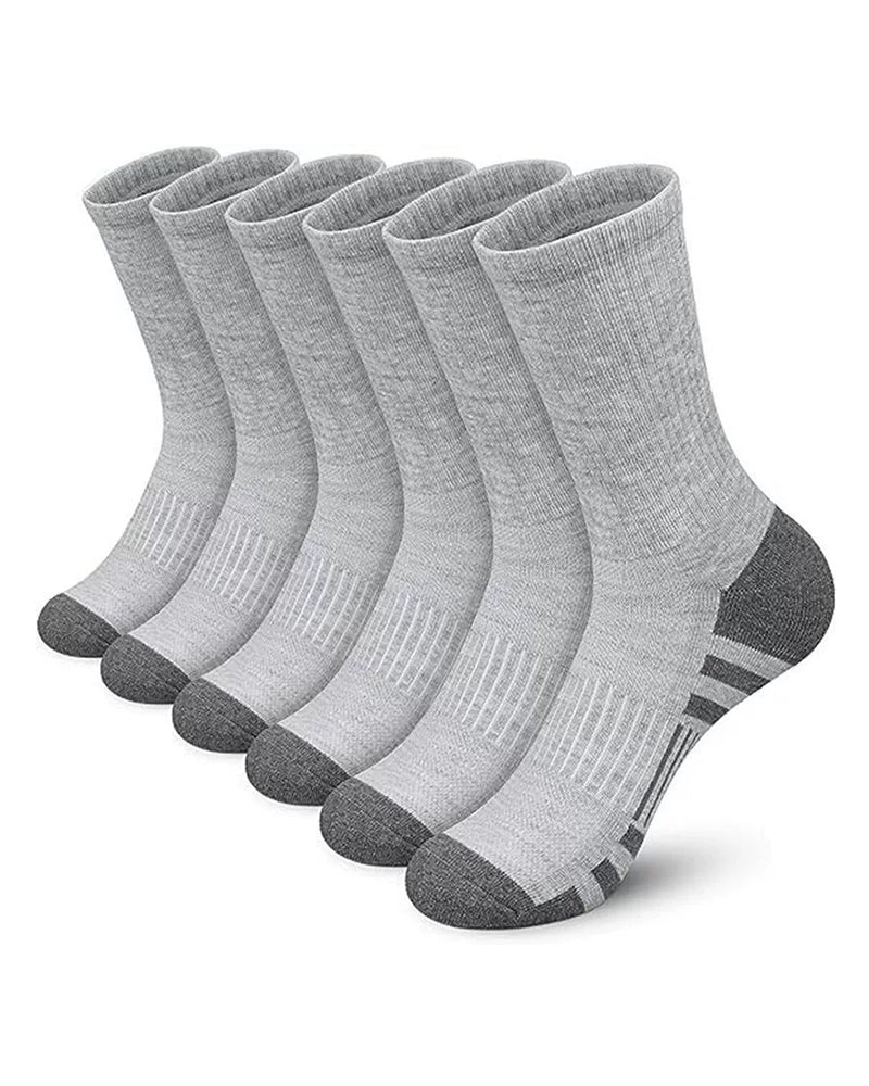 5 Pairs/10 Pairs Men/Women Solid Color Ankle Socks,  Black & White & Grey, Versatile Crew Socks For All Seasons, Fall