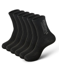 5 Pairs/10 Pairs Men/Women Solid Color Ankle Socks,  Black & White, Versatile Crew Socks For All Seasons, Fall