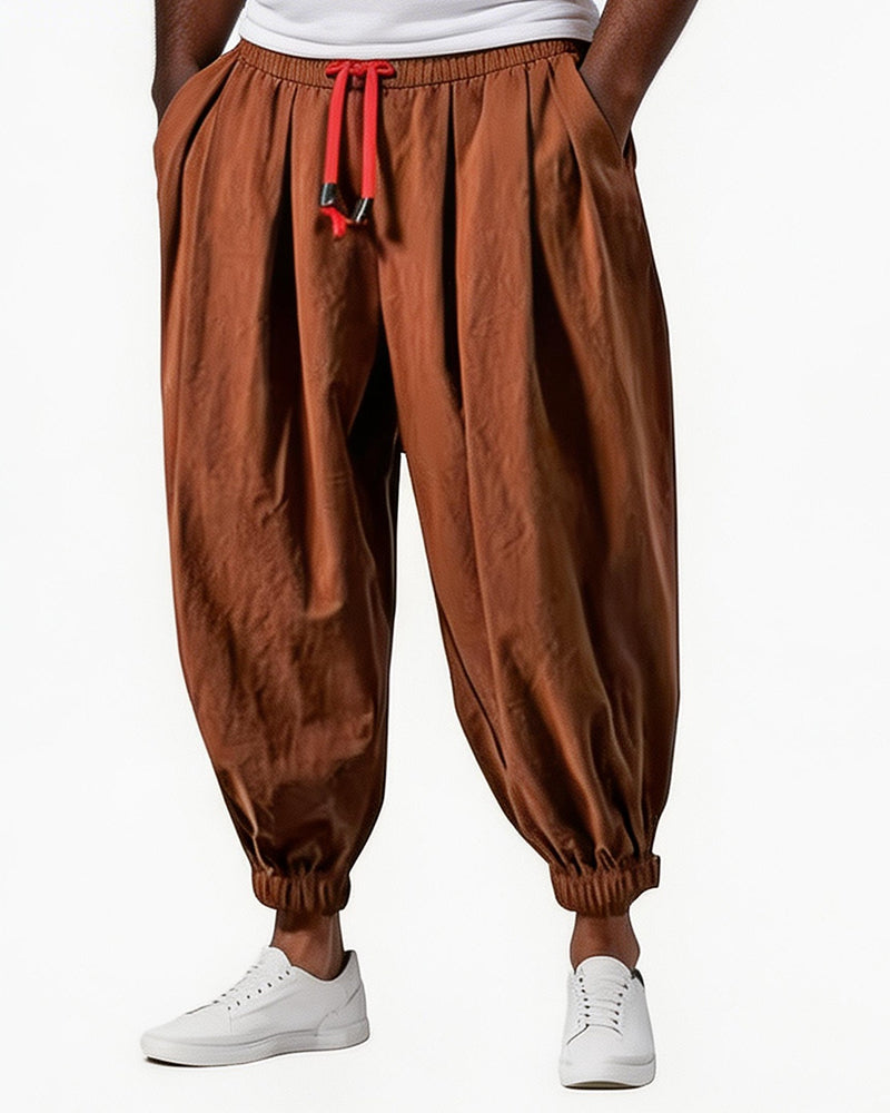 Big & Tall Men’s Ankle-Fit Harem Pants In Sizes M–5XL