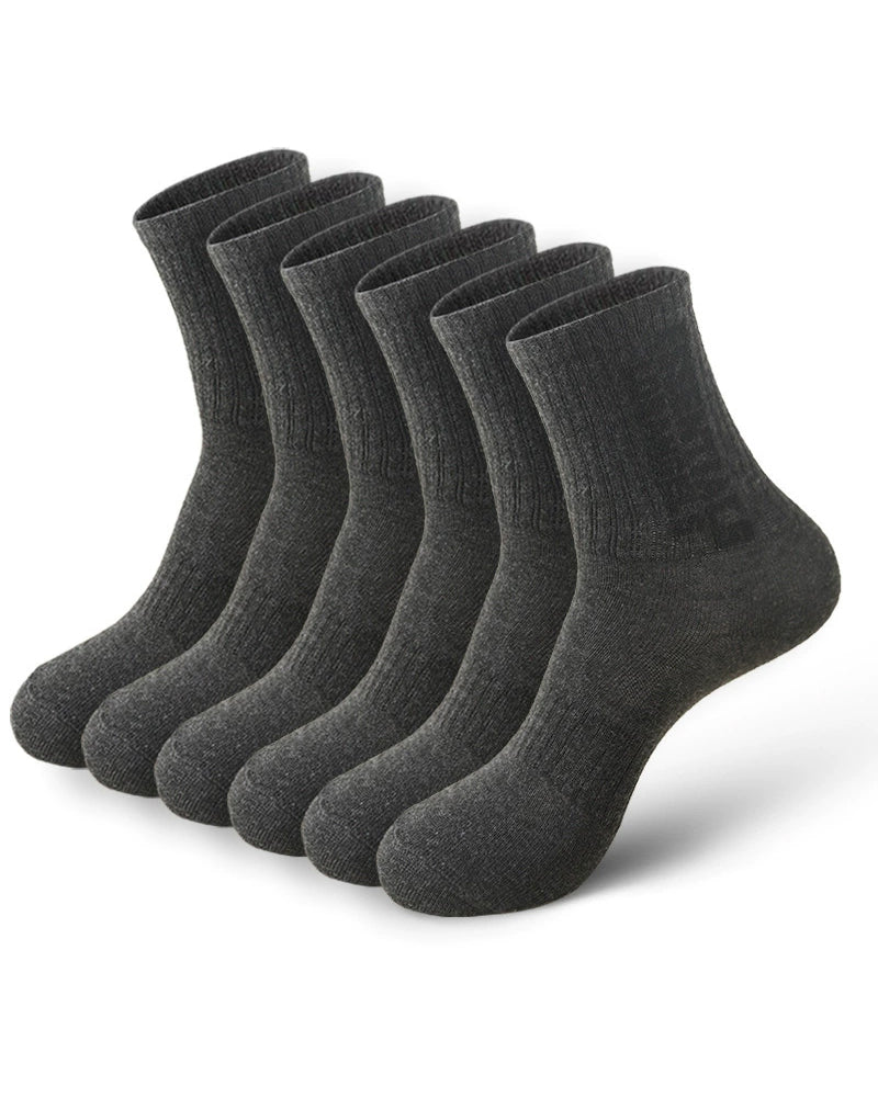 5 Pairs/10 Pairs Men/Women Solid Color Ankle Socks,  Black & White, Versatile Crew Socks For All Seasons, Fall