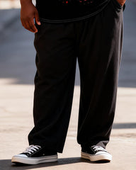 Big & Tall Men's Reggae Tricolor Gradient Printed T-Shirt Pants Set