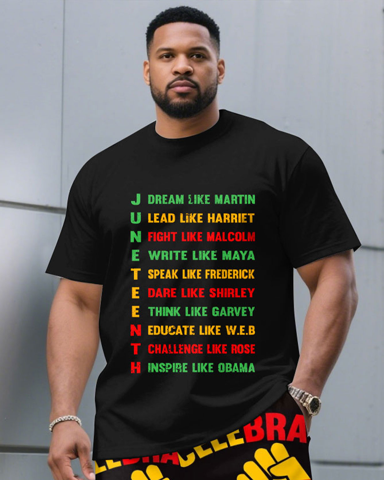 Short Sleeve T-Shirt Shorts Men's Loose Comfortable Set In Memory Of Obama June Festival