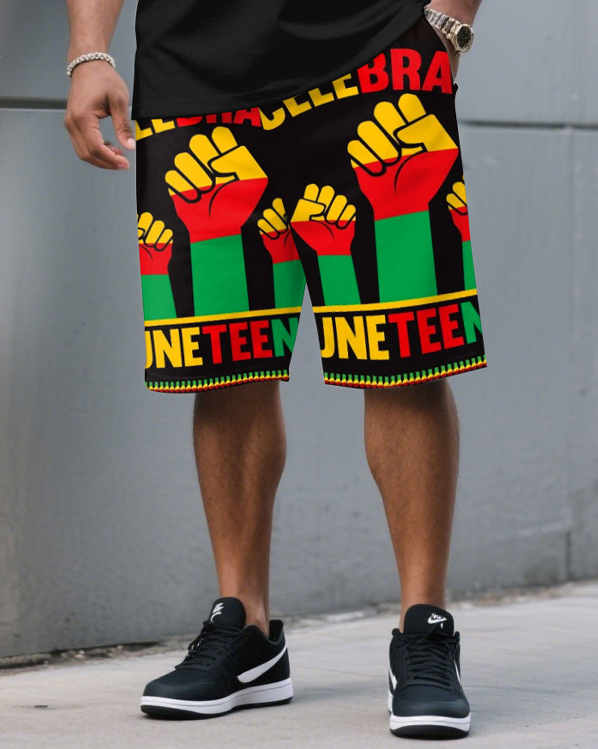 Short Sleeve T-Shirt Shorts Men's Loose Comfortable Set In Memory Of Obama June Festival