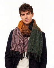 Scarf Autumn And Winter Men's And Women's Gradual Color Scarf Shawl