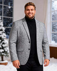 Business Style Thin Casual Suit Jacket M-4XL