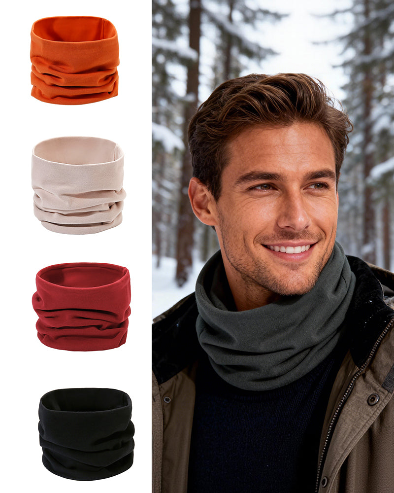 Outdoor Warm Cotton Pullover All-match Scarf