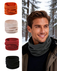 Outdoor Warm Cotton Pullover All-match Scarf