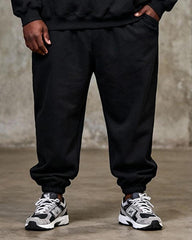 Big & Tall Men's Black "NO MONEY BUT LOVE" Floral Butterfly Print Hoodie Set