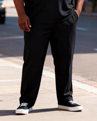 Big & Tall Men's Jamaican One Love Printed Zipper Polo Short Sleeve Pants Set