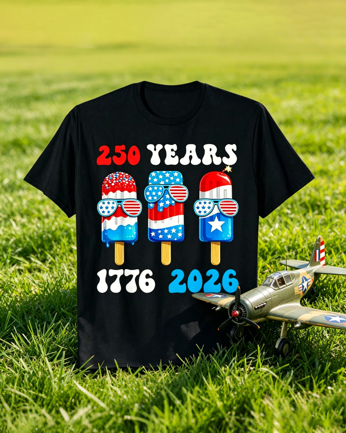Big & Tall Men'250 Anniversary T-Shirt