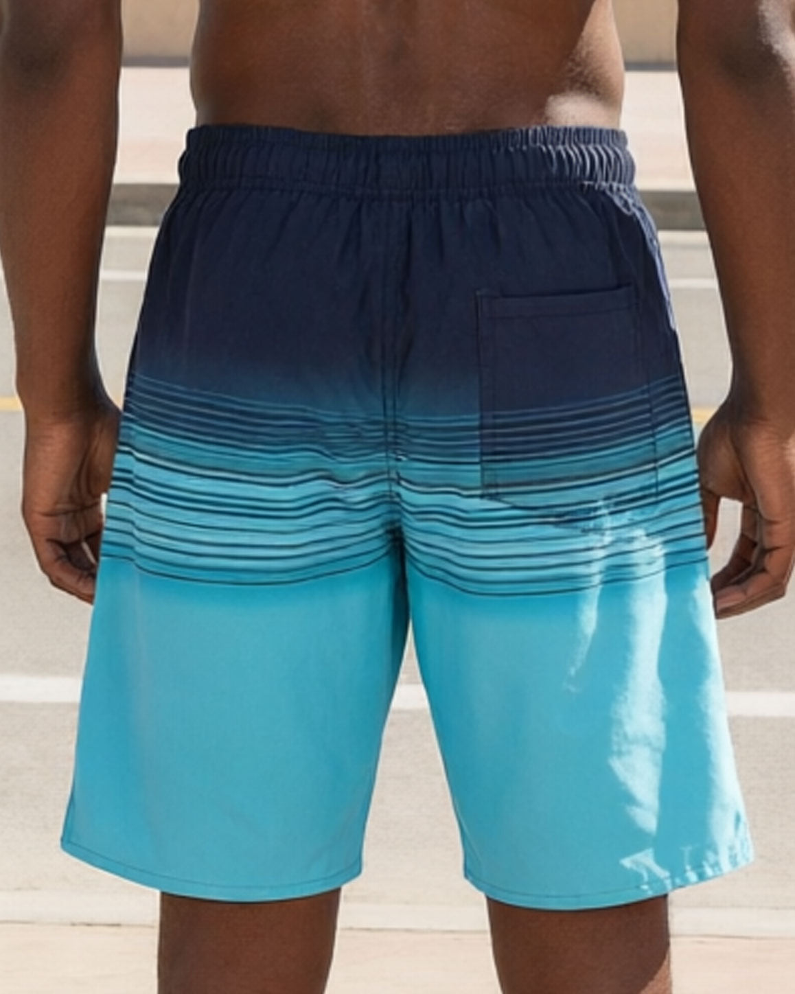 Big & Tall Men's Swimming Fitness Trunks/Shorts