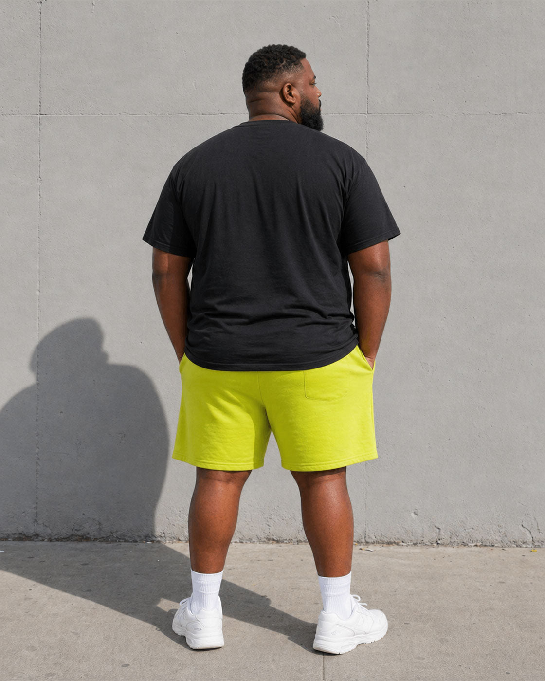 Big & Tall Men's Basketball King "king" Slogan Printed Short Sleeve T-shirt Shorts Set