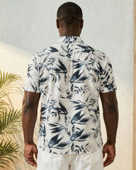 Big & Tall Men's Hawaiian Full Print Cardigan Short Sleeve Shirt