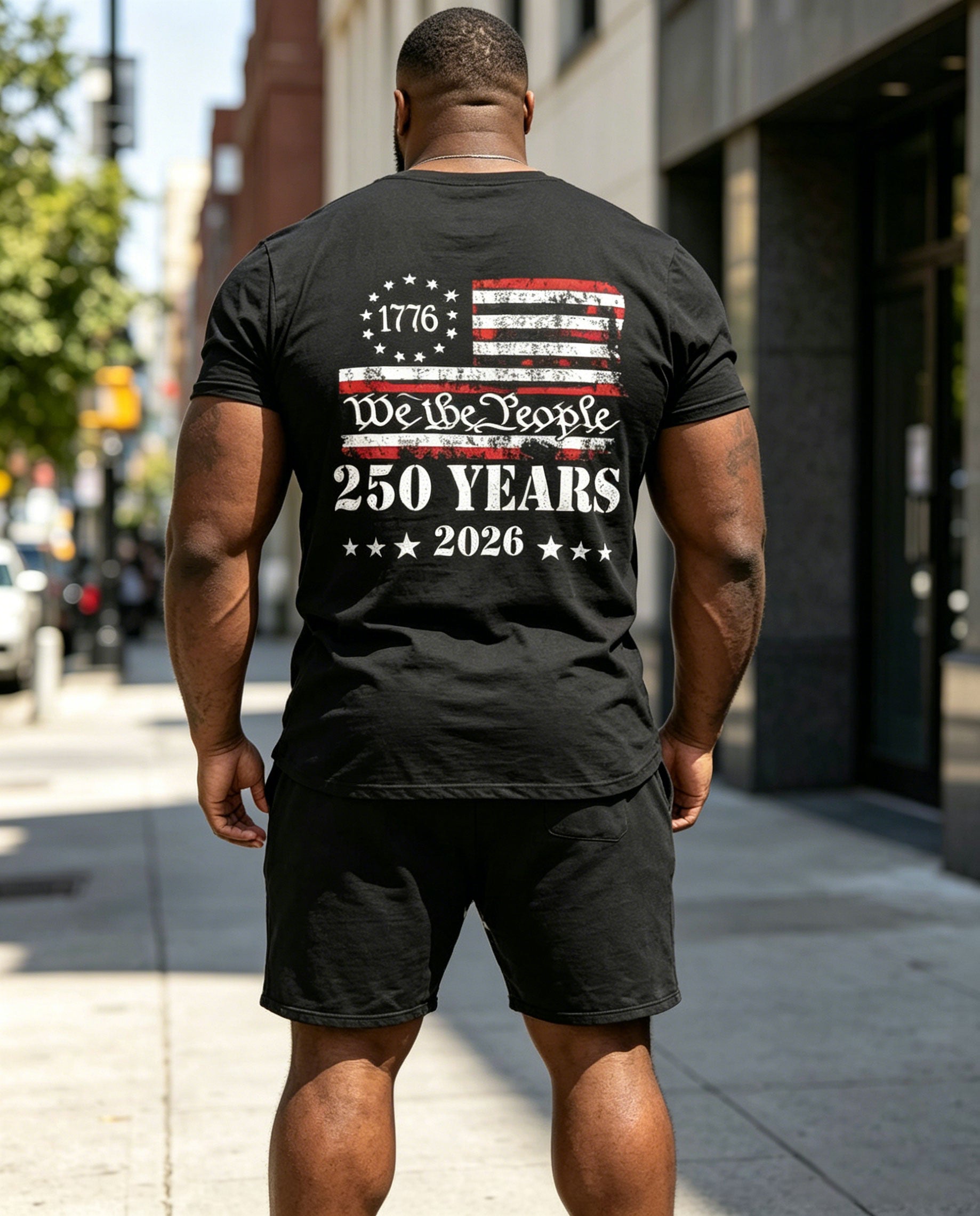 Big & Tall Men' Commemorates 250 Anniversary Of Founding Of The People's Republic Of China Independence Day