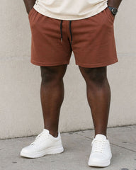 Big & Tall Men's Daily Casual Party Fashion Street Chest Hawaiian Print T-Shirt Shorts Set