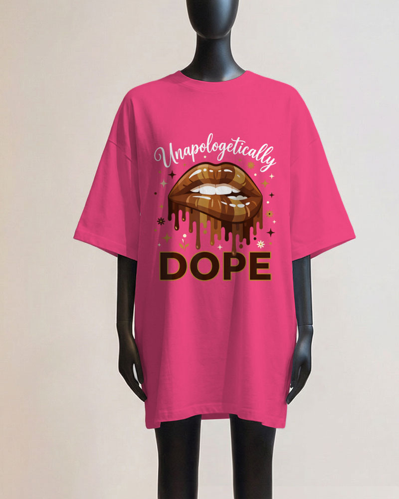 Unabashedly Cool JunenthMelanin Black Pride Plus Size T-Shirt
