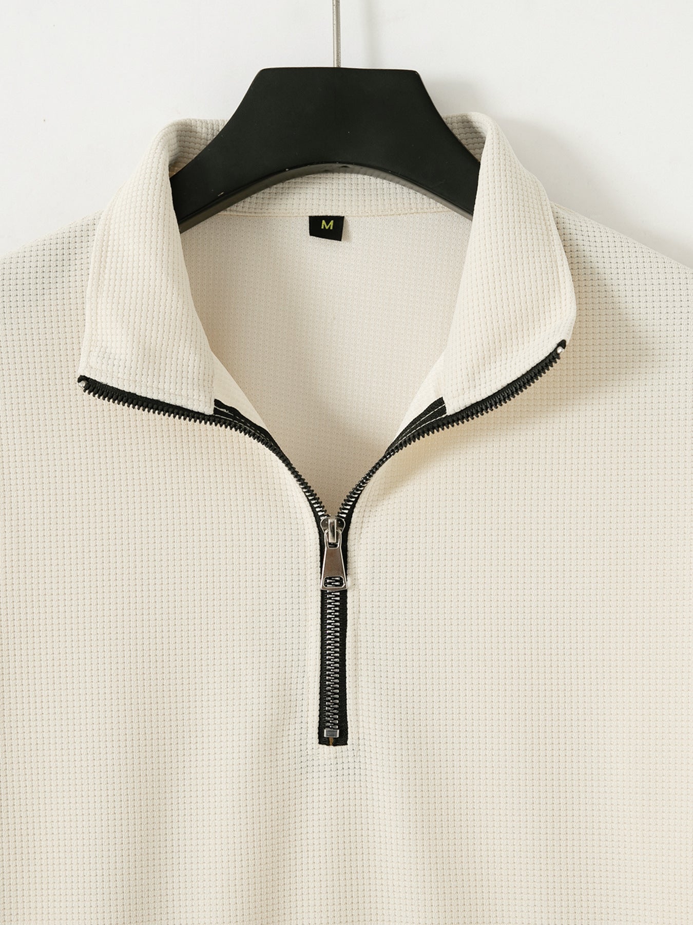 Men's Fashion CasualRhinestone Gradient Color Block Print Long Sleeve Shirt