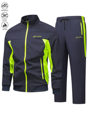 Men's Fall and Winter Outfits Tracksuits Sweatsuits 2 Pieces