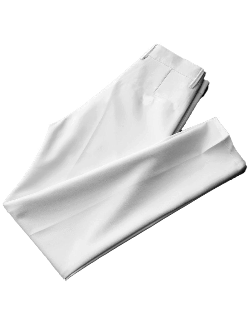 Solid Color Big Guys Long Sleeve Lapel Shirt and Pants Set