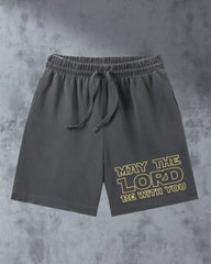 Big & Tall Men's May The Lord Be With You Summer Shorts