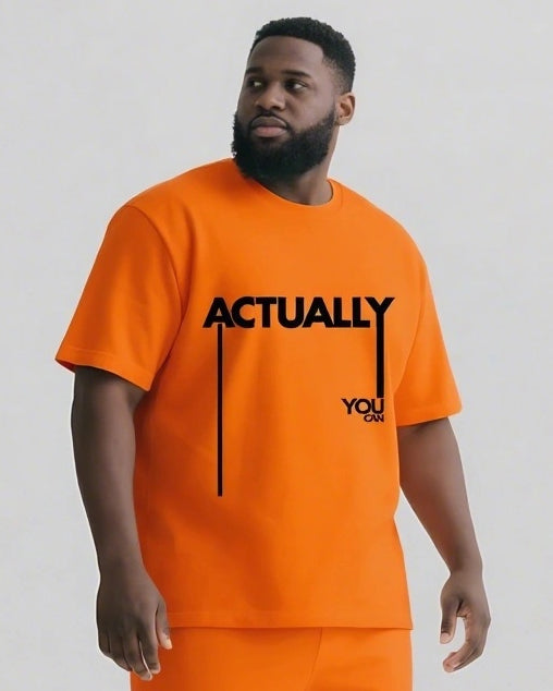 Your Limits Are 90% Mental Actually You Can Striped 2-Piece T-shirt Set