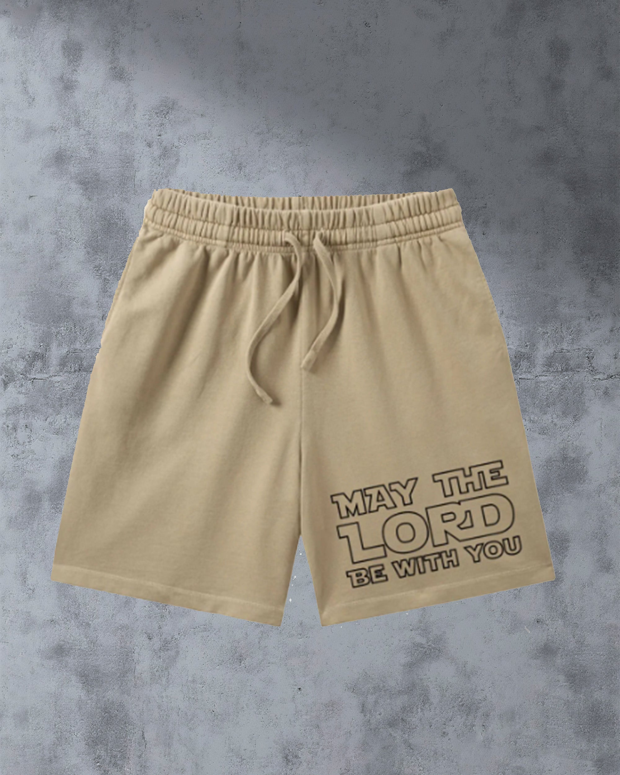 Big & Tall Men's May The Lord Be With You Summer Shorts