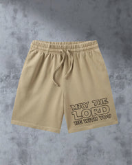 Big & Tall Men's May The Lord Be With You Summer Shorts