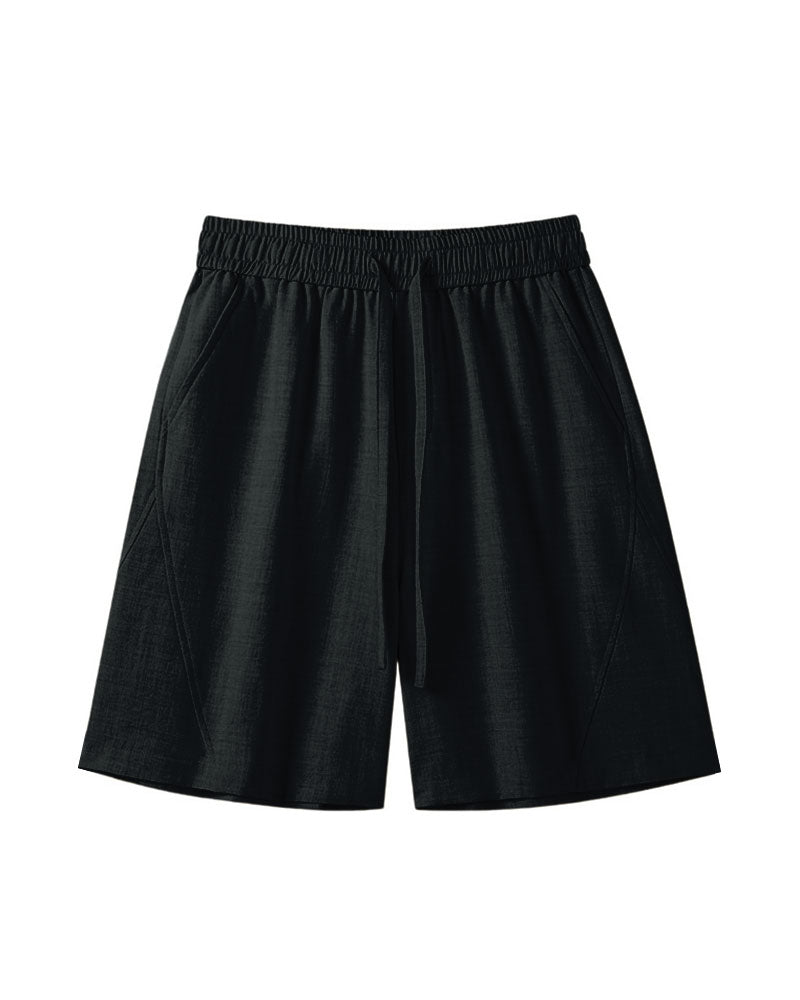 M-5XL Maillard Color Shorts Thin Shorts