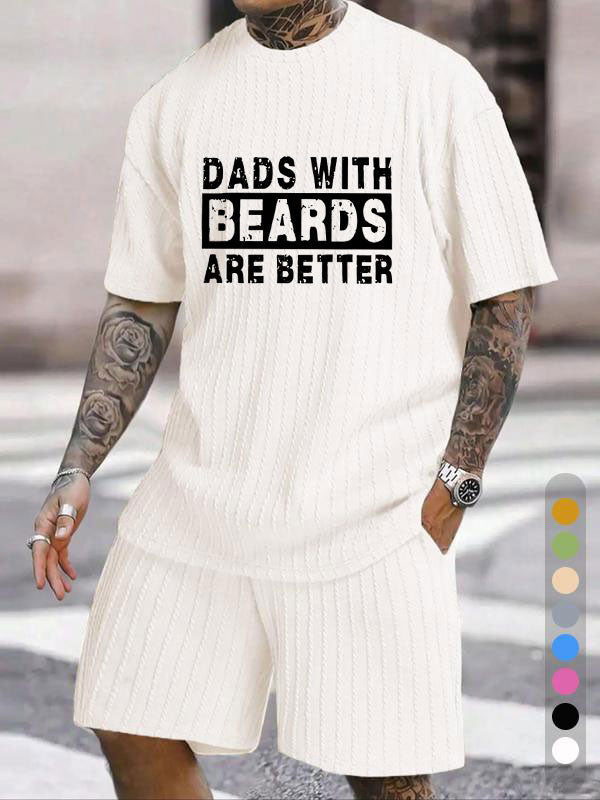 ALOHA Althea Flower Printed Texture Large Size Vacation Suit