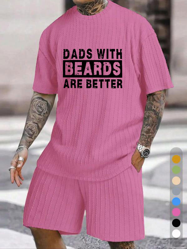 ALOHA Althea Flower Printed Texture Large Size Vacation Suit