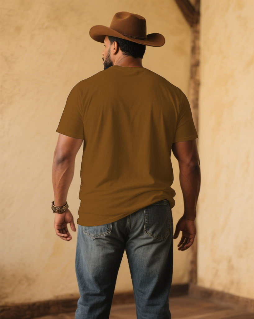 Men's Plus Size Solid Color Cotton Blend Multi Color Choice V-Neck Short Sleeve T-Shirt