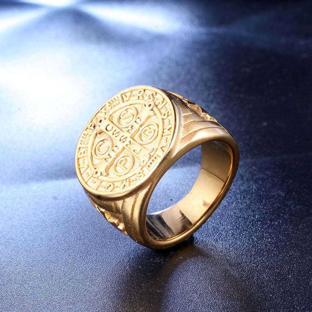 Cross Vintage Men's Punk Jewelry