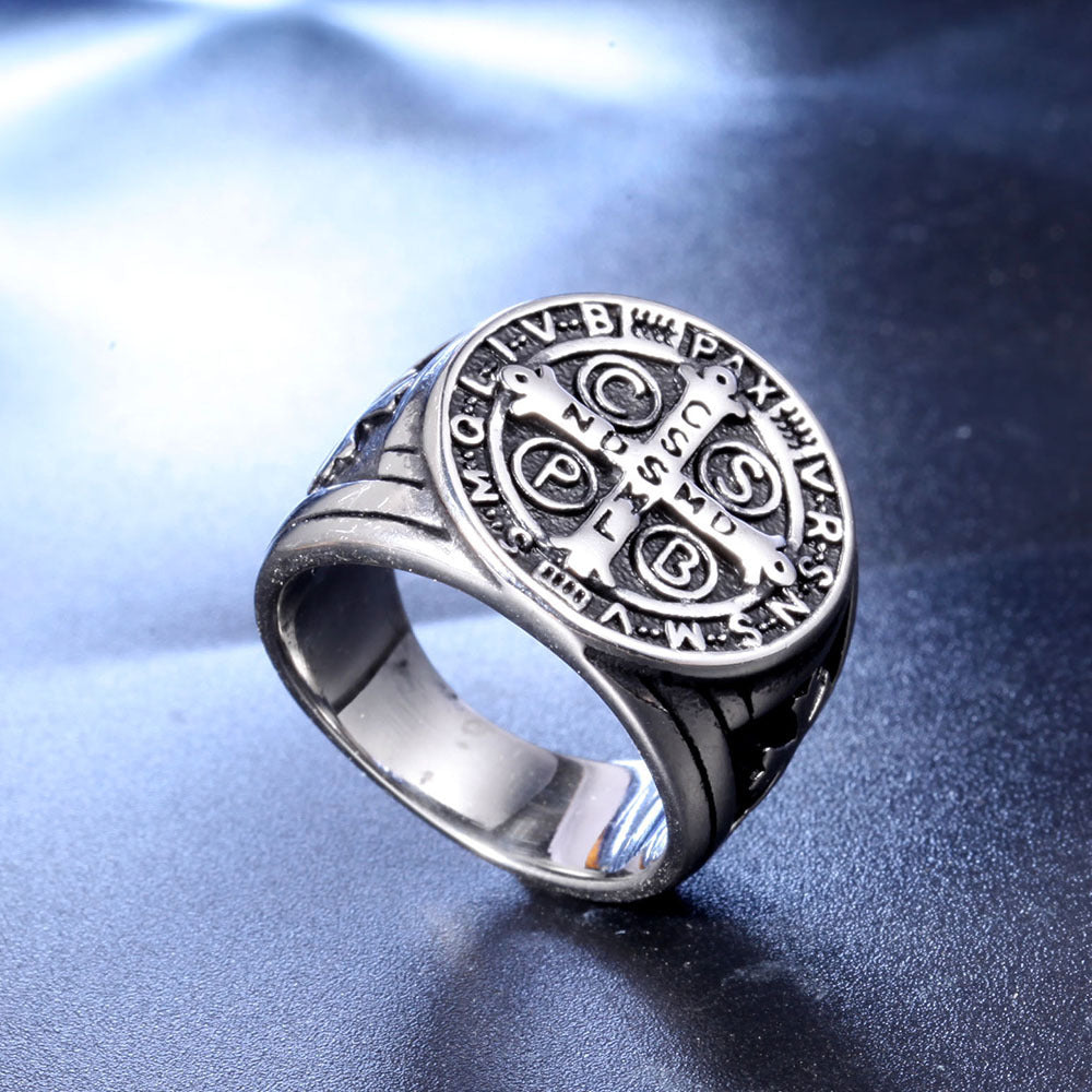 Cross Vintage Men's Punk Jewelry