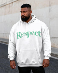 Big & Tall Men's Respect Graffiti-Print Hoodie