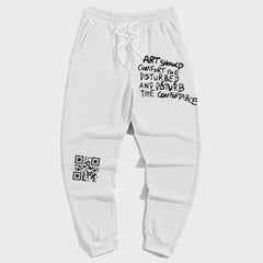Plus Size Street Style Men's Casual Vintage Trousers