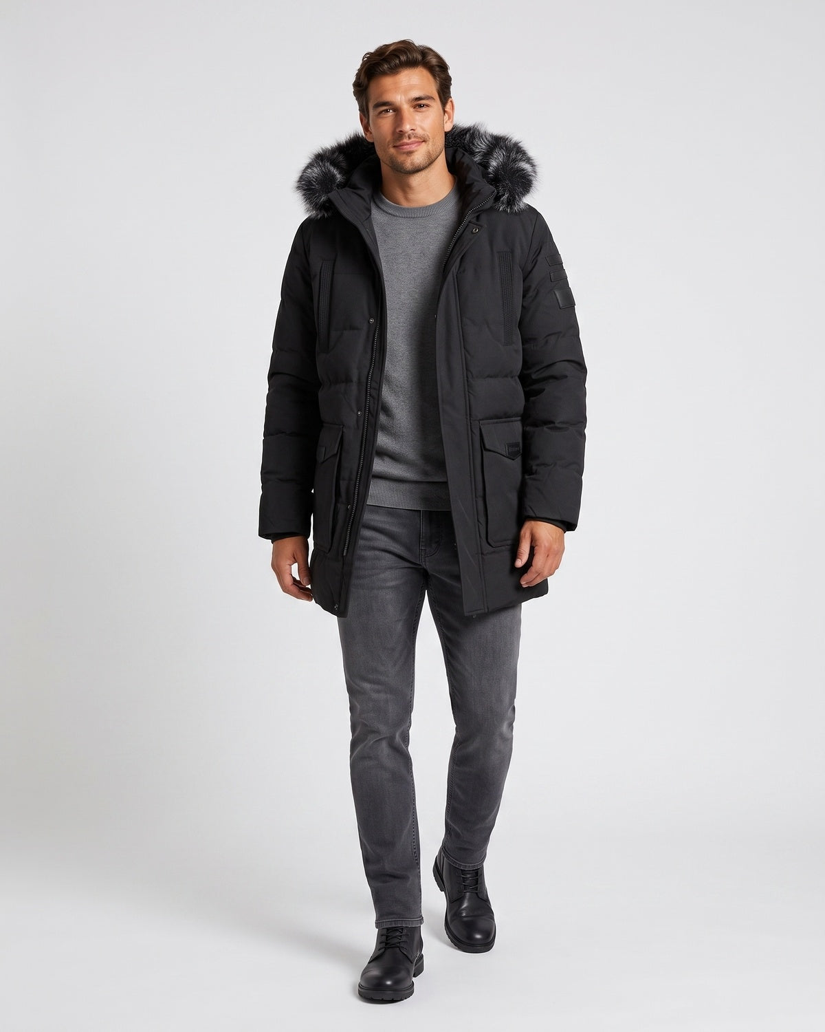 Men's Winter Casual Parka