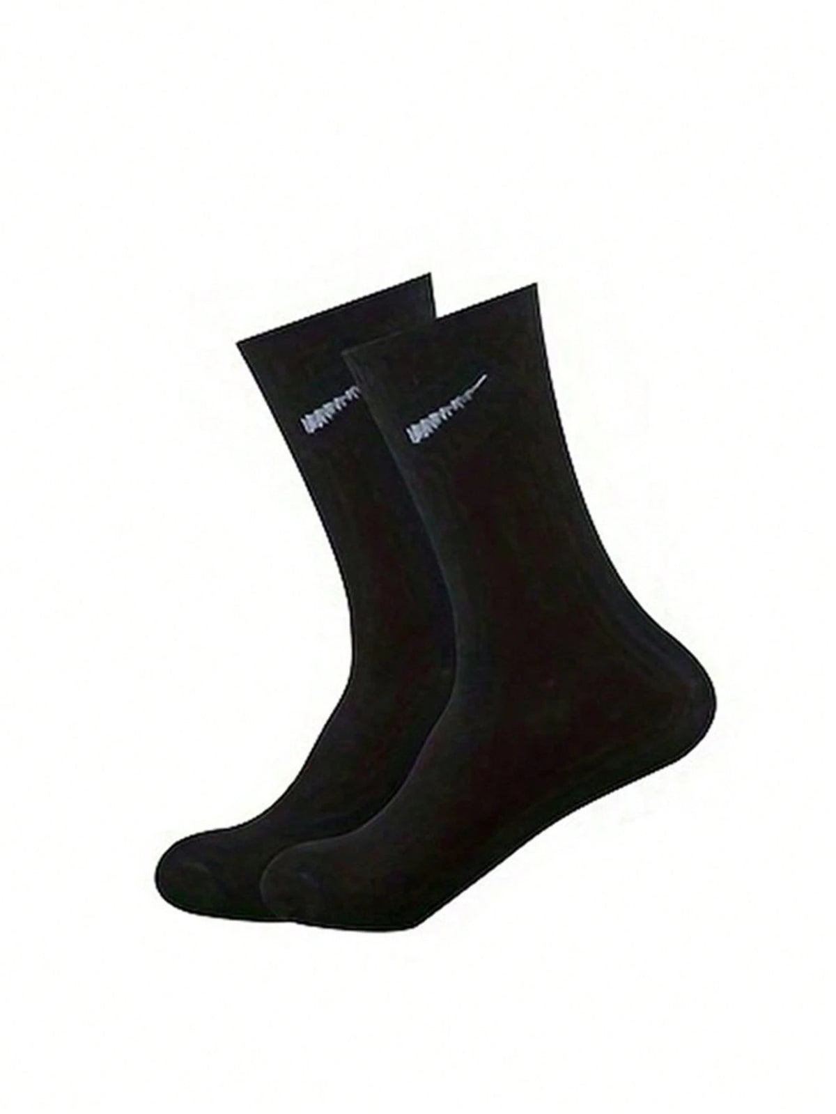 5 Pairs/10 Pairs Men/Women Solid Color Ankle Socks, Black & White & Grey, Versatile Crew Socks For All Seasons, Fall