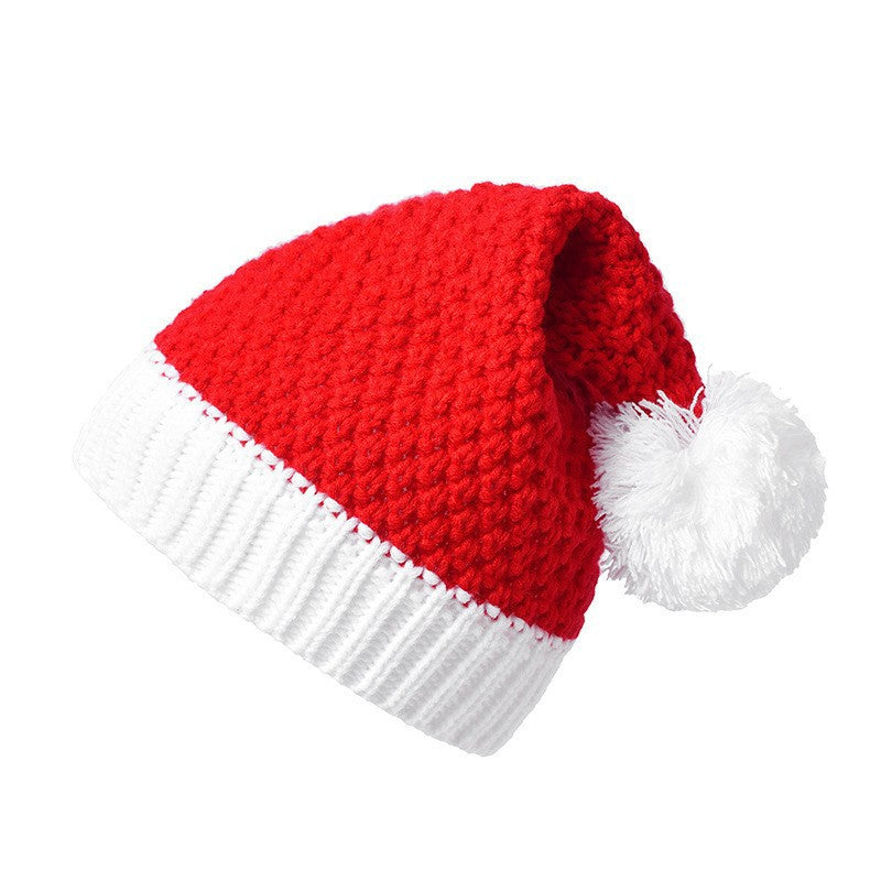 Autumn And Winter Bell Knitted Wool Christmas Hat Gift