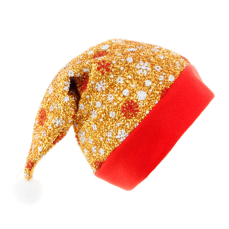Color Snowflake Christmas Hat Party Headwear
