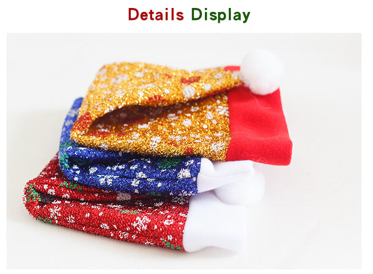 Color Snowflake Christmas Hat Party Headwear