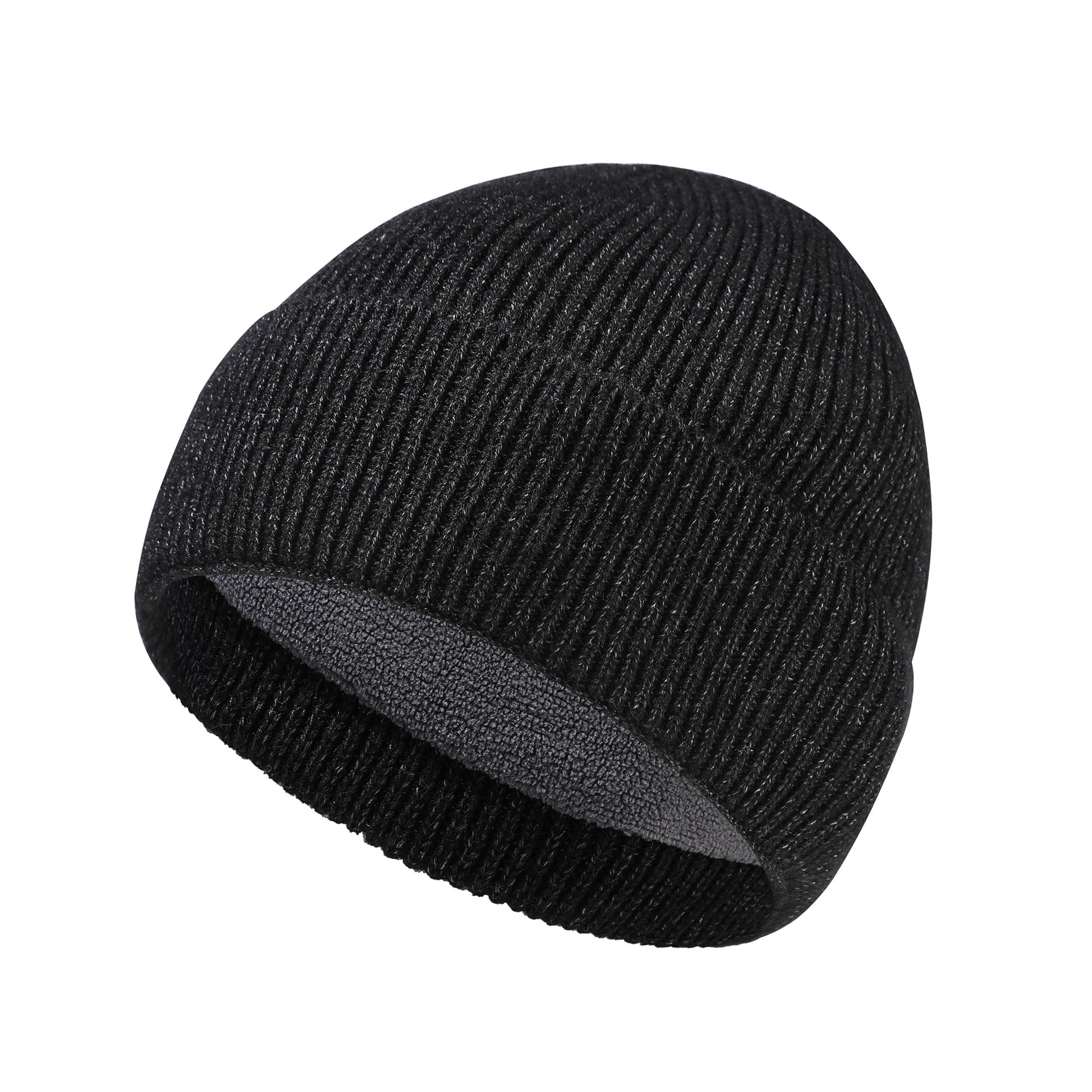 Simple All-match Thickened Knitted Wool Hat