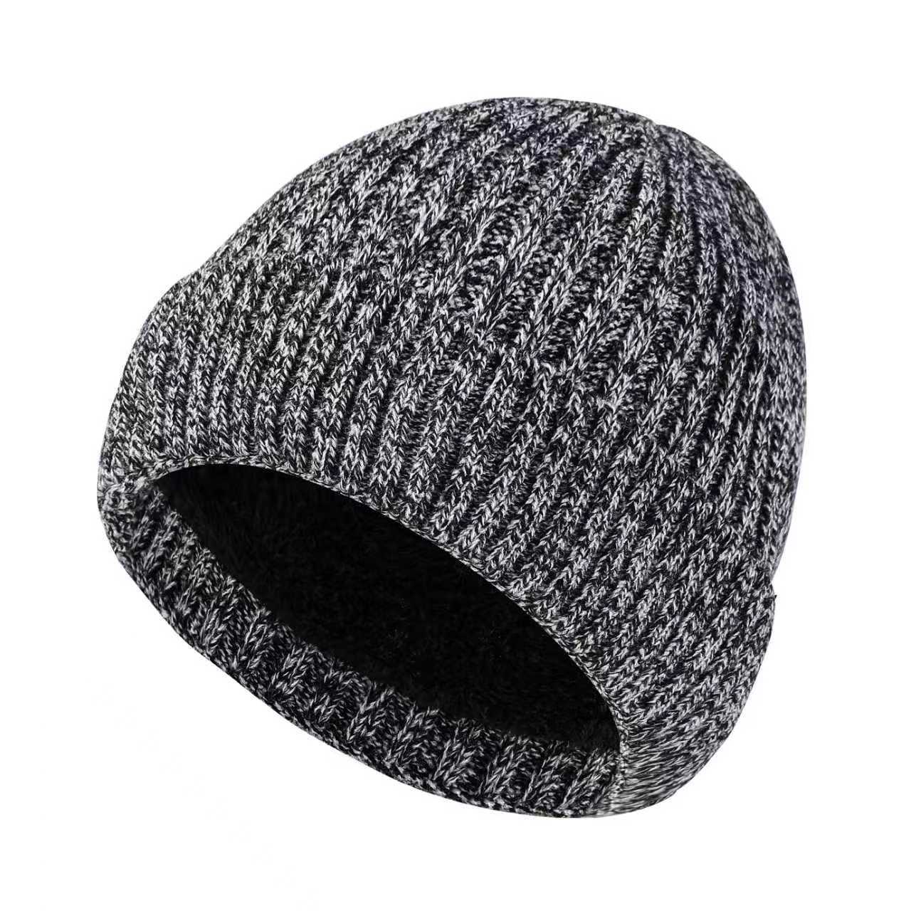 Autumn And Winter Solid Color Wool Hat Melon Skin Hat