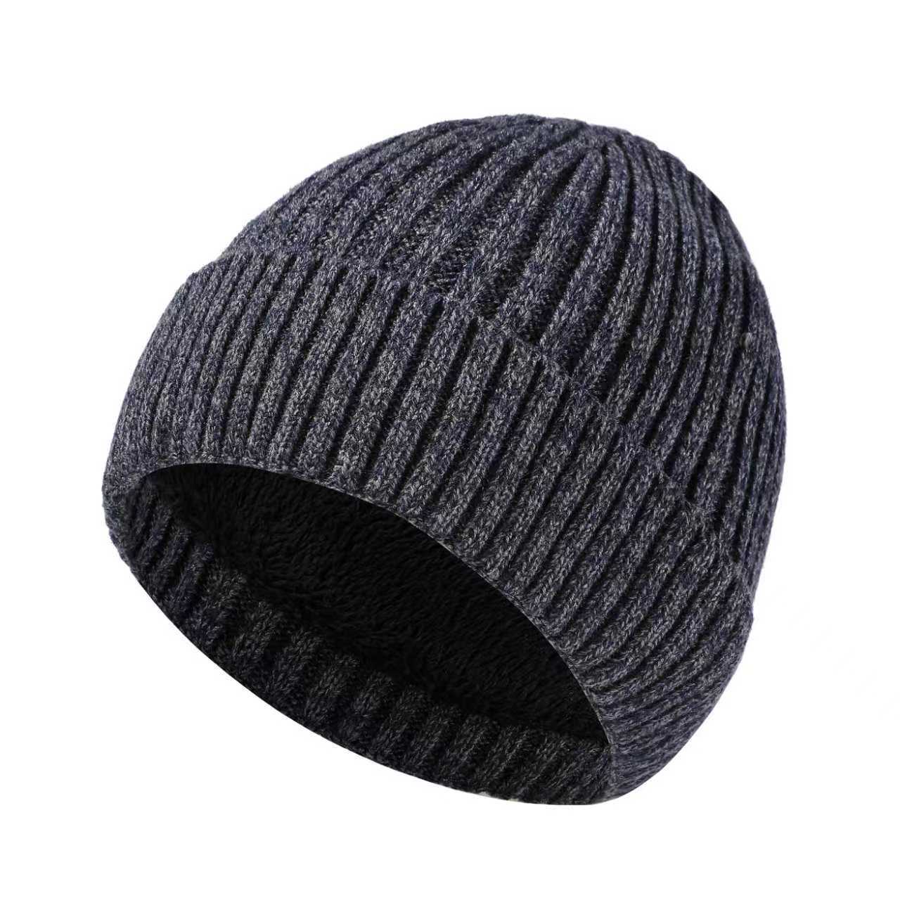 Autumn And Winter Solid Color Wool Hat Melon Skin Hat