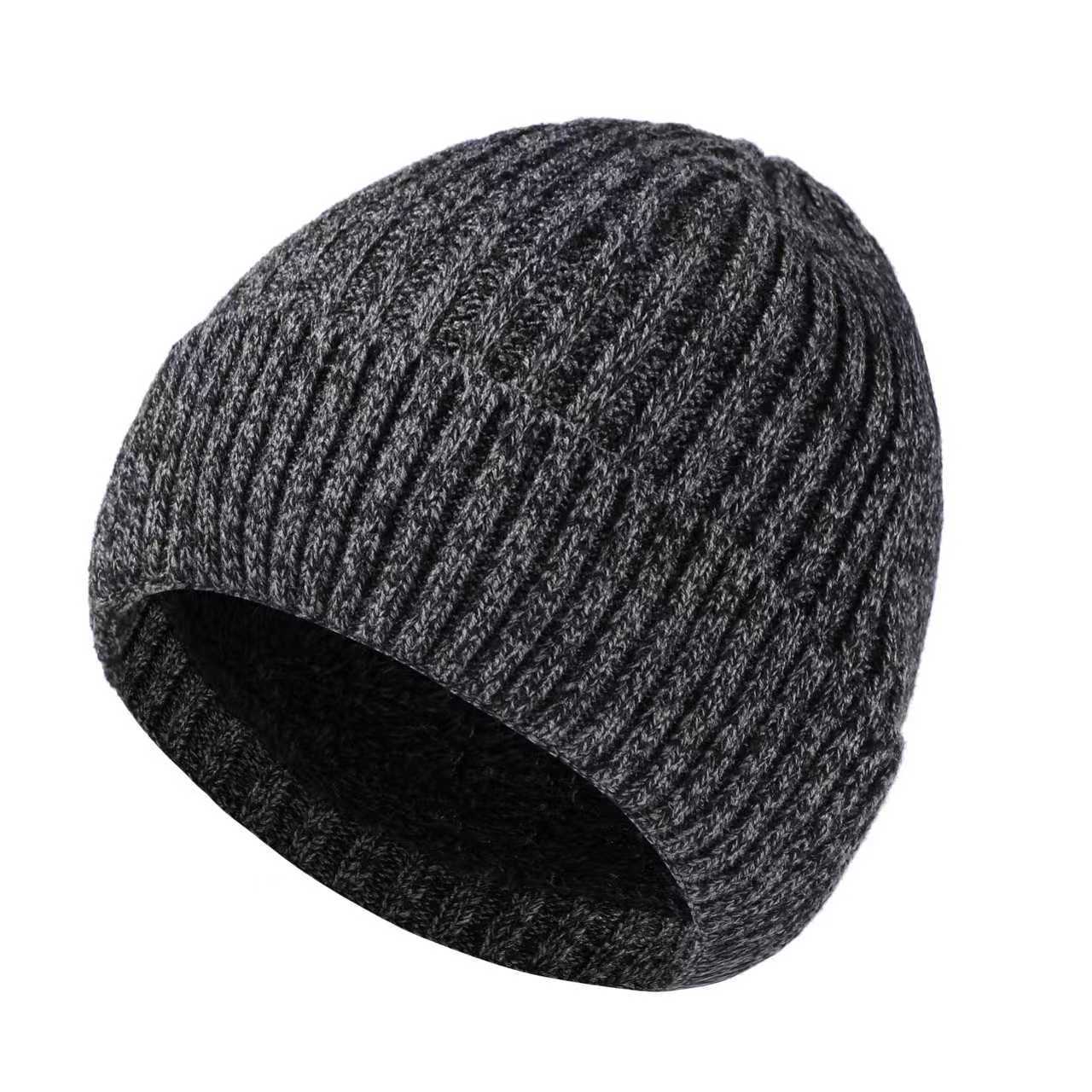 Autumn And Winter Solid Color Wool Hat Melon Skin Hat