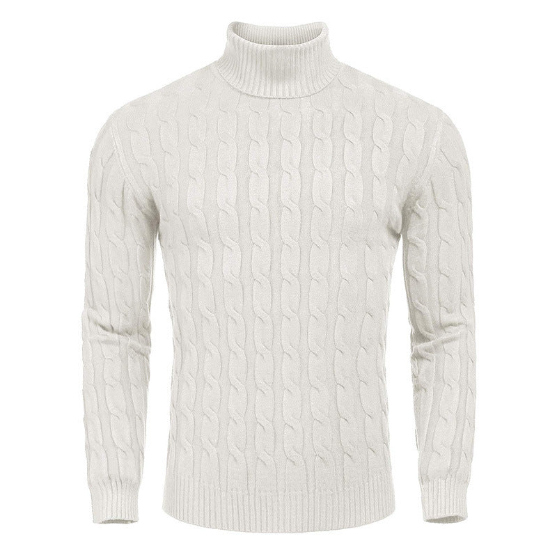 Thickened Sweater Long-sleeved Sweater Turtleneck Base Sweater